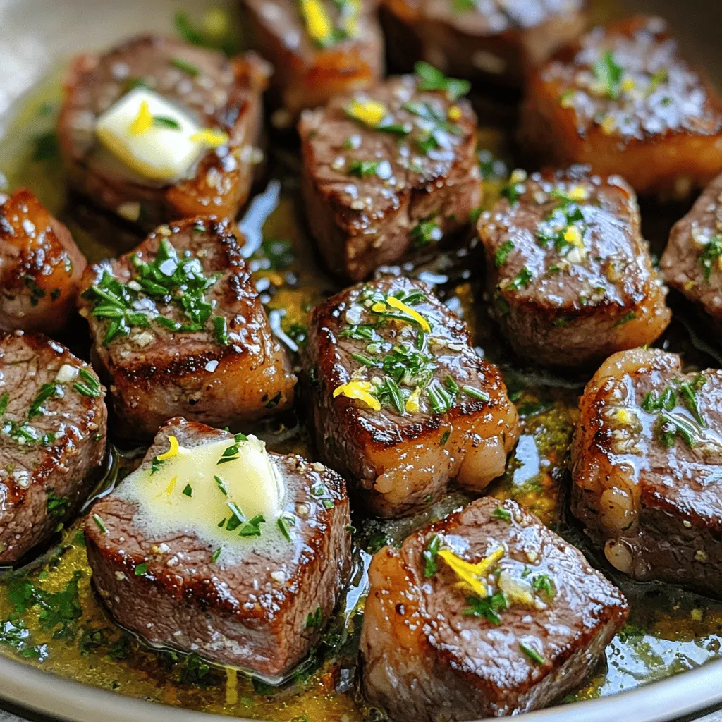 Delicious Garlic Butter Steak Bites Ready in Minutes