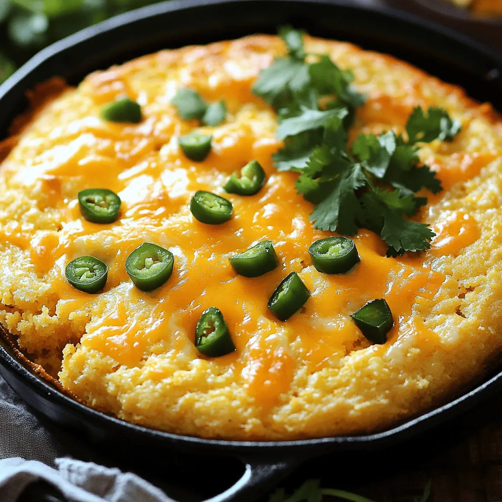 Cheesy Jalapeño Cornbread Tasty and Simple Recipe