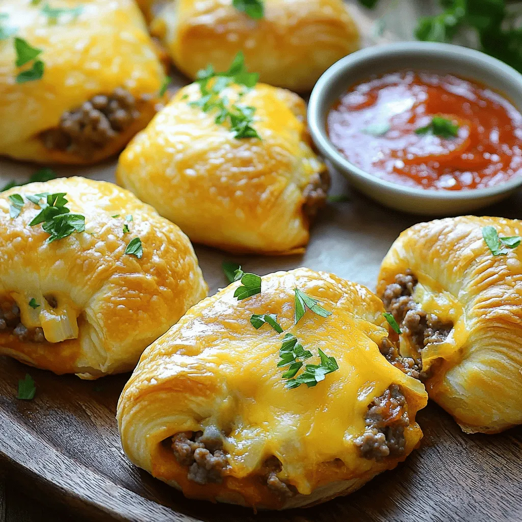 Golden Crust Cheesy Beef Bombs Flavorful Dinner Idea