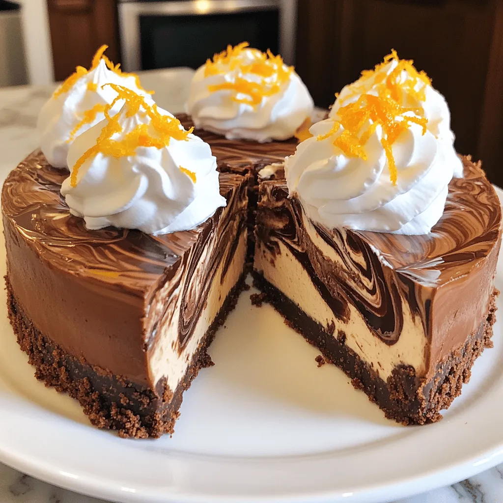 Chocolate Orange Cheesecake Delightful and Creamy Treat