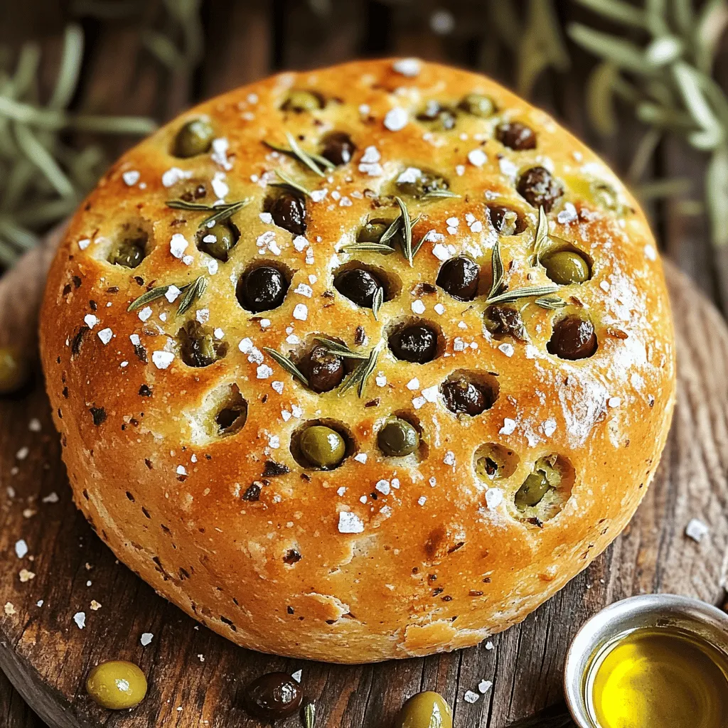 Savory Olive Bread Delight: A Journey into Homemade Bread