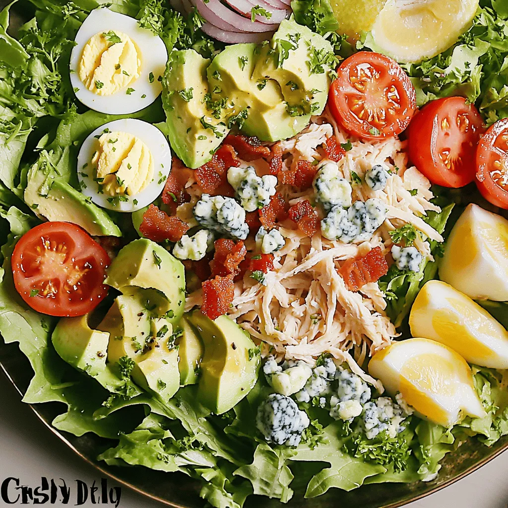 Classic Cobb Salad Flavorful and Easy to Make