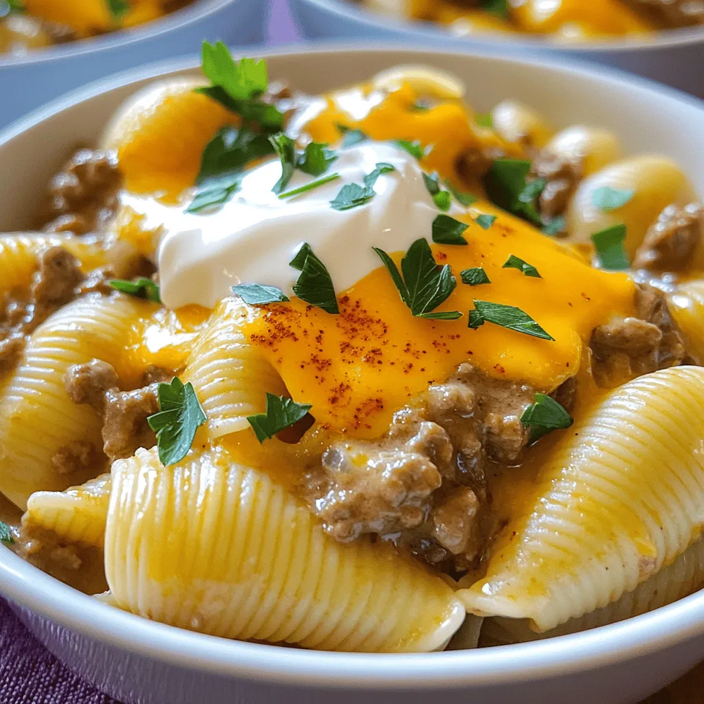 Creamy Beef and Shells Easy Comfort Food Recipe