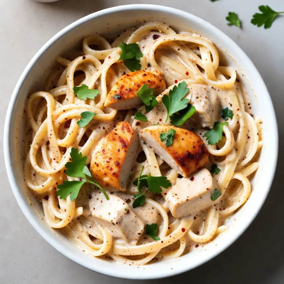 Creamy Cajun Chicken Alfredo Savory One-Pot Meal