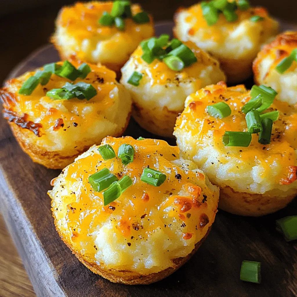 Cheesy Mashed Potato Muffins Recipe for Tasty Snack