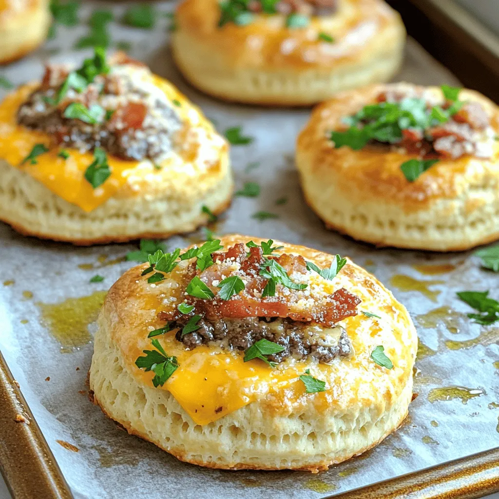 Garlic Parmesan Bacon Cheeseburger Bombs Recipe Delight
