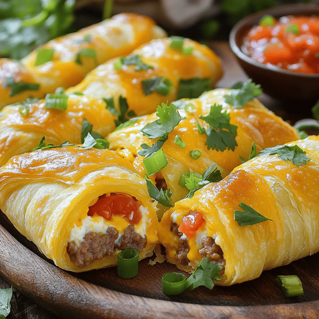 To make Rotel Sausage & Cream Cheese Crescents, you need simple, tasty ingredients. Here is the list: