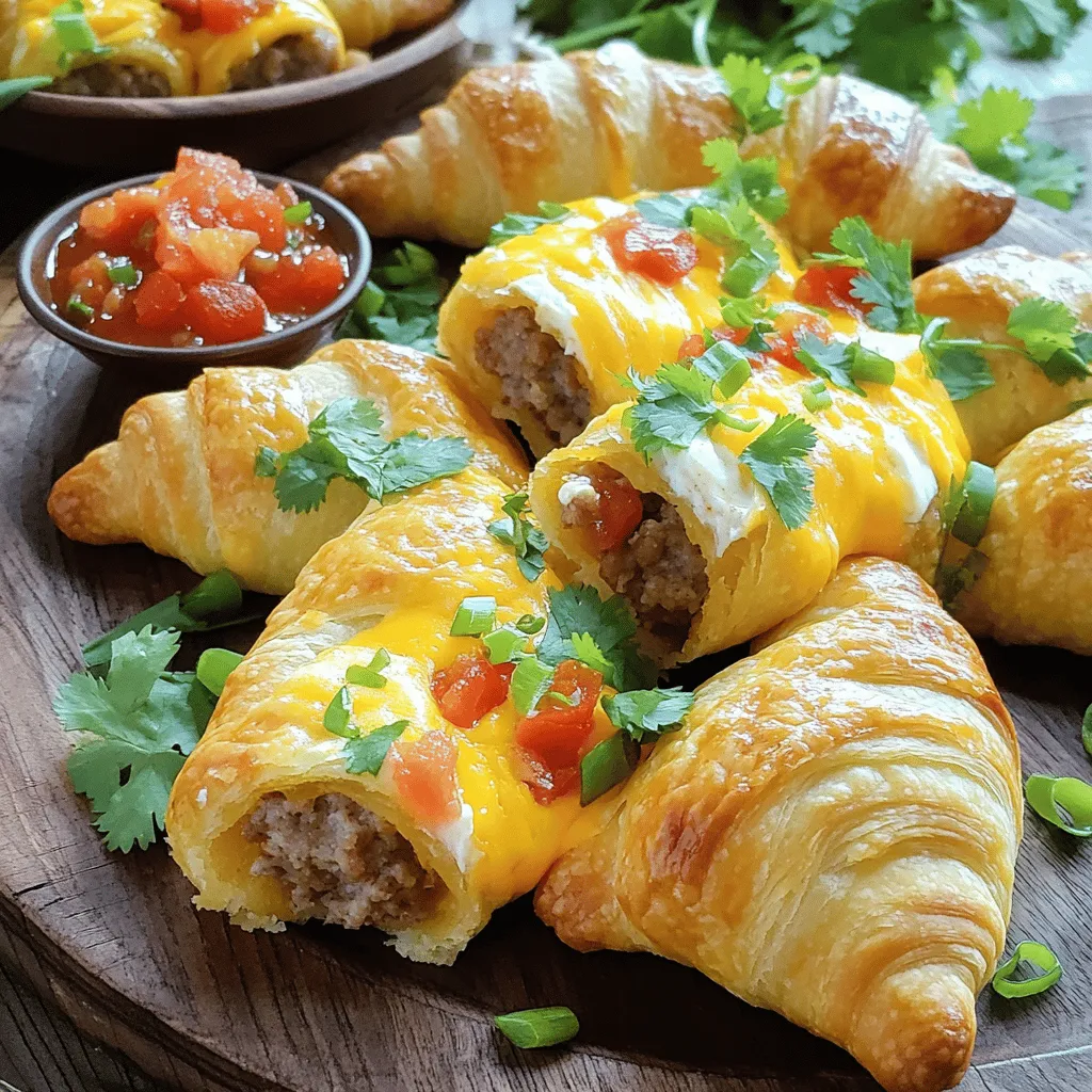 Savory Rotel Sausage &#038; Cream Cheese Crescents Recipe