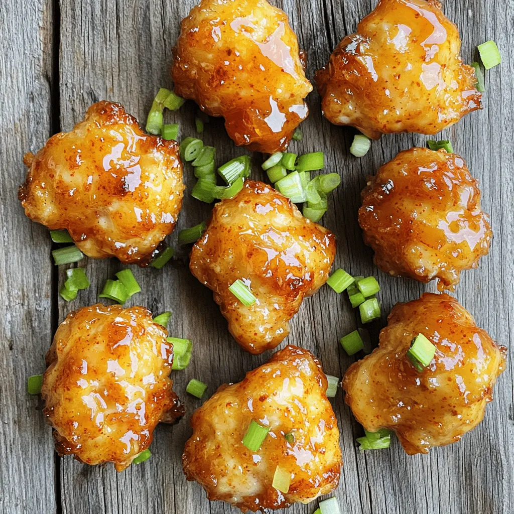 Air Fryer Sweet &#038; Spicy Chicken Bites Tasty Treat
