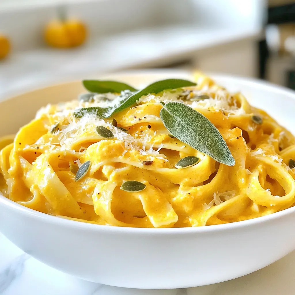 Creamy Pumpkin Sage Pasta Simple Dinner Delight