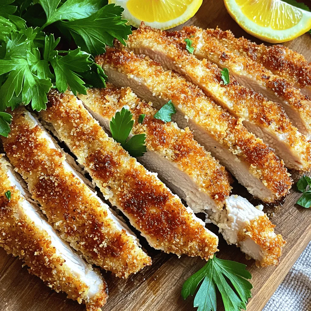 Air Fryer Parmesan Crusted Chicken Crispy Delight