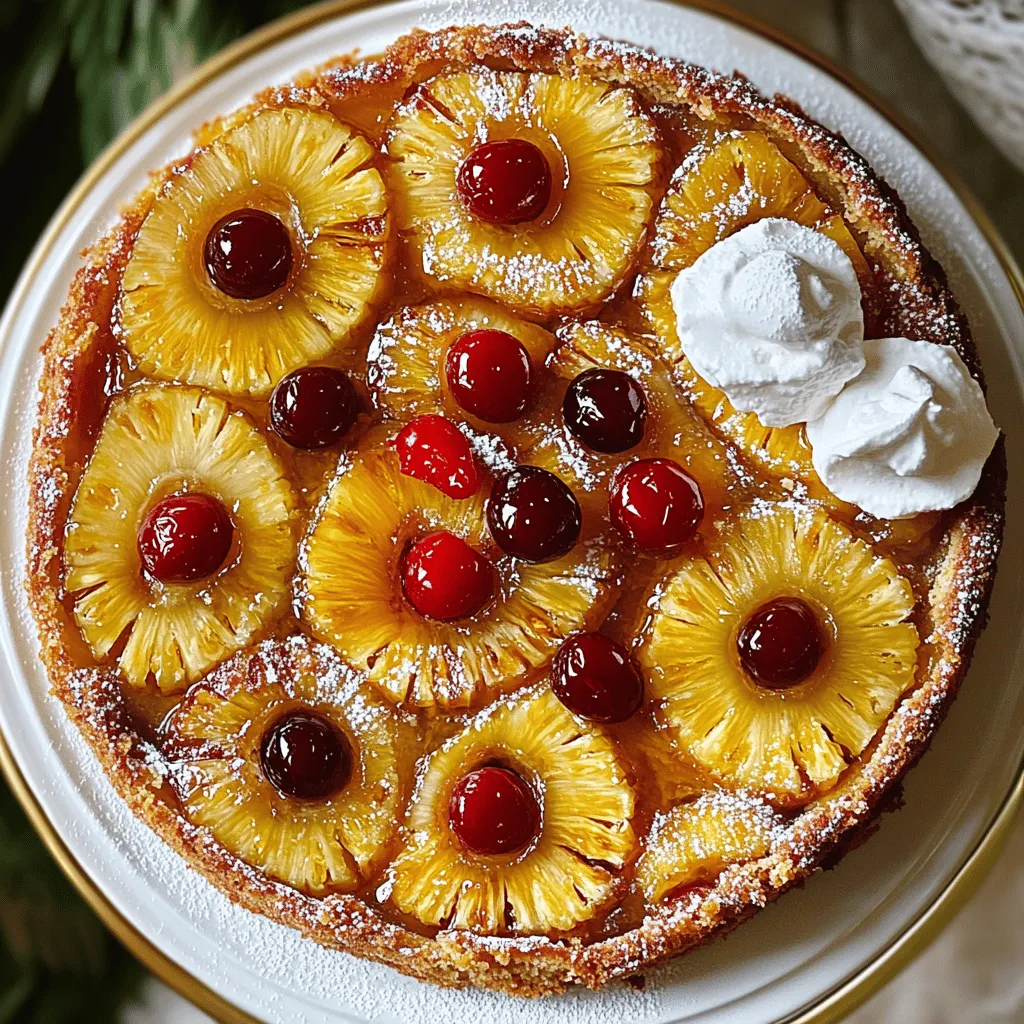Old Fashioned Pineapple Upside-Down Cake Delight
