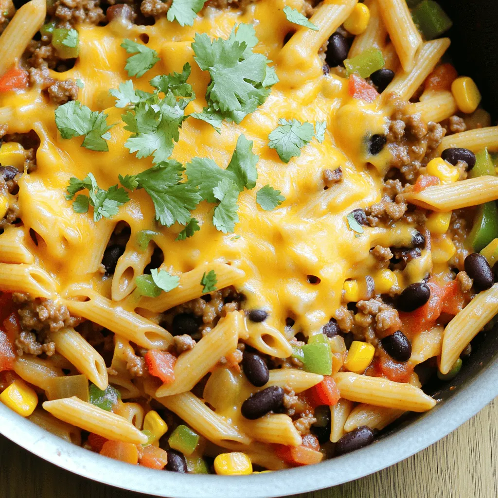 Cowboy Pasta Flavorful One-Pan Dinner Delight