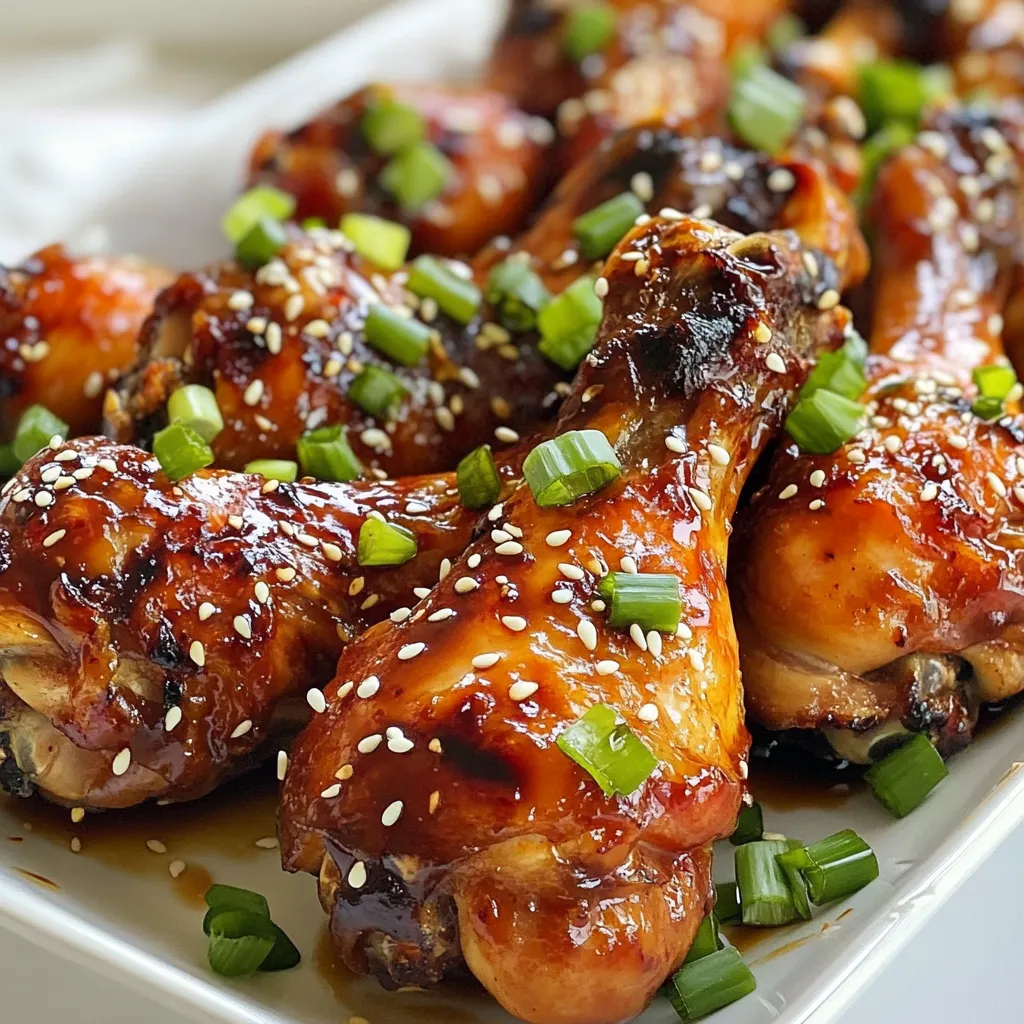 Sweet Soy Glazed Chicken Drumsticks Tender Delight