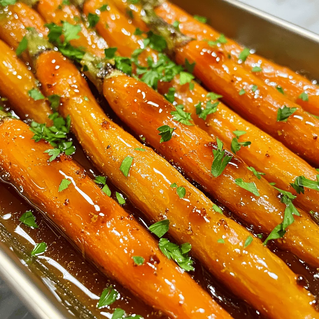 Bourbon-Style Glazed Carrots: A Sweet and Savory Delight