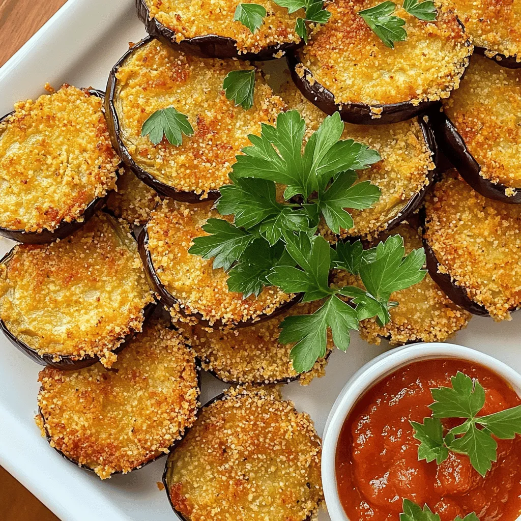Crispy Baked Eggplant Slices Easy and Flavorful Dish