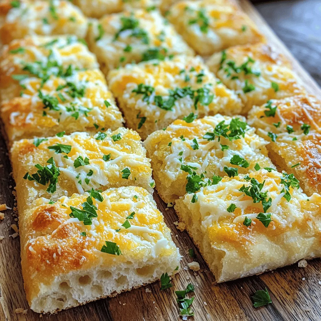 Focaccia Cheesy Garlic Bread Savory and Simple Recipe