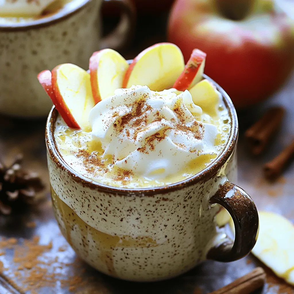 Maple Apple Spice Latte Slow Cooker Delight