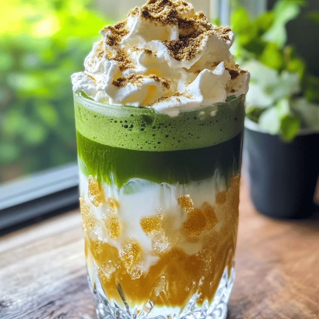 An Iced Brown Sugar Matcha Latte is a delightful drink that blends matcha with brown sugar. This drink has a creamy texture and a sweet flavor. It is perfect for warm days or when you need a refreshing boost.