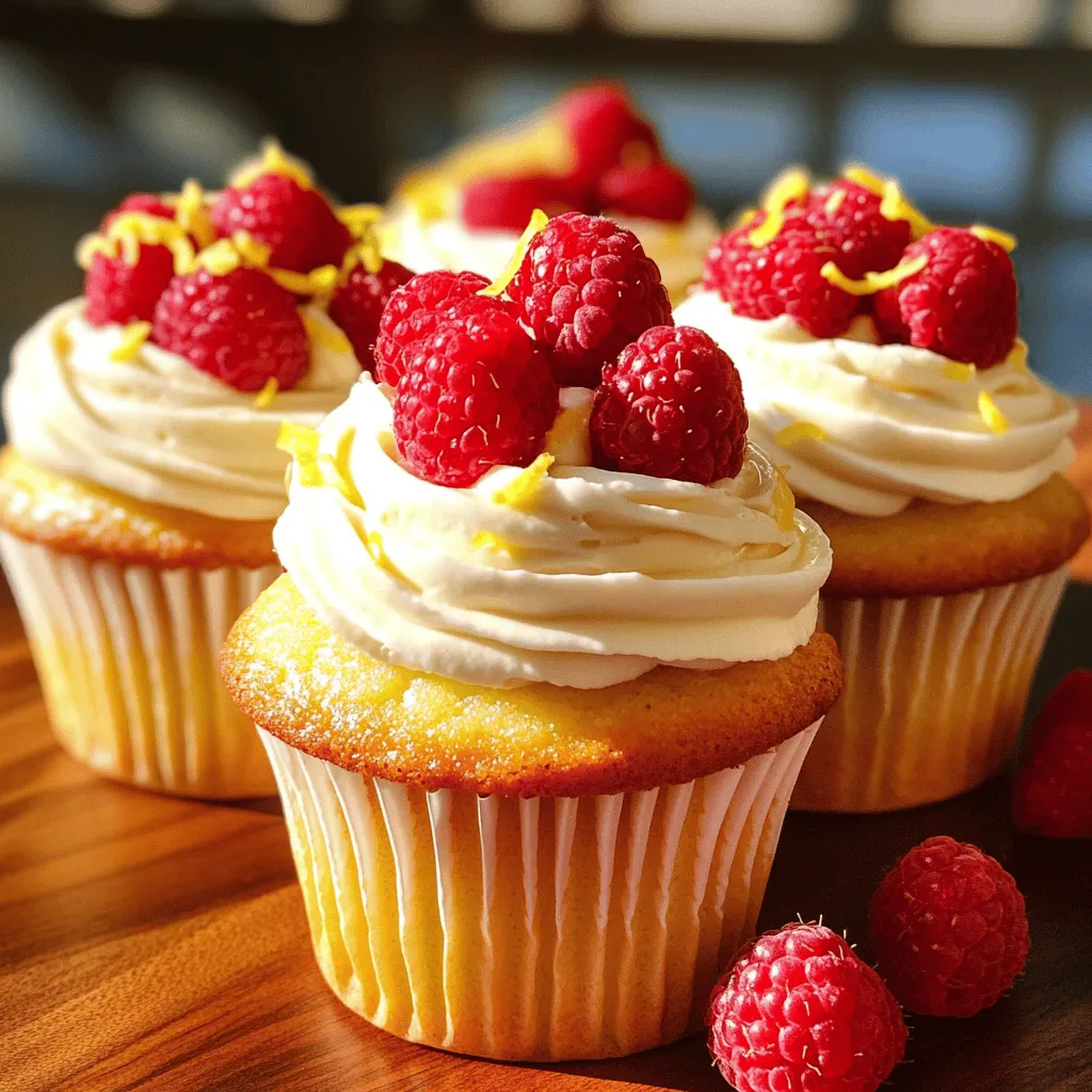 To make Raspberry Lemon Heaven Cupcakes, you need a few key ingredients. Here’s what you’ll need: