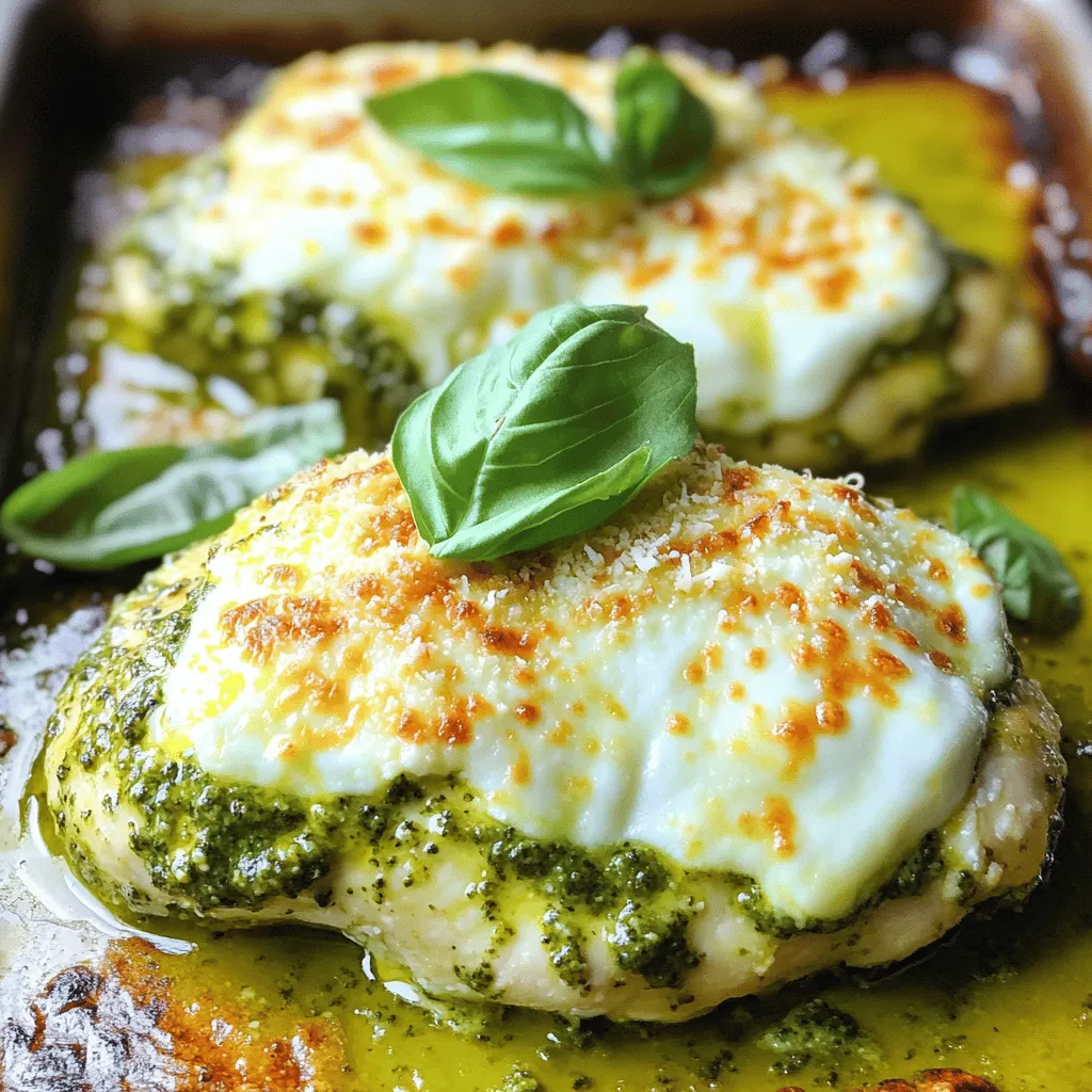 Cheesy Pesto Chicken: A Flavorful Delight for Any Occasion