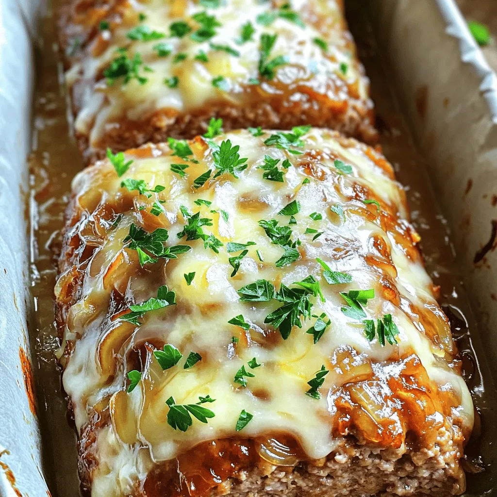 French Onion Meatloaf Flavorful and Simple Recipe