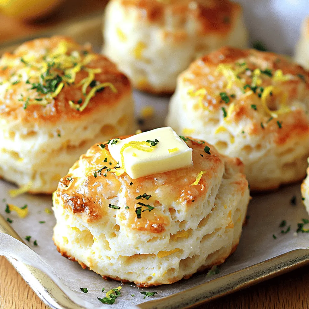 - 2 cups all-purpose flour - 1 tablespoon baking powder - 1/2 teaspoon salt - 1/4 cup unsalted butter, cold and cubed - 1 cup shredded sharp cheddar cheese - 1 cup 7Up soda - Zest of 1 lemon - Zest of 1 lime