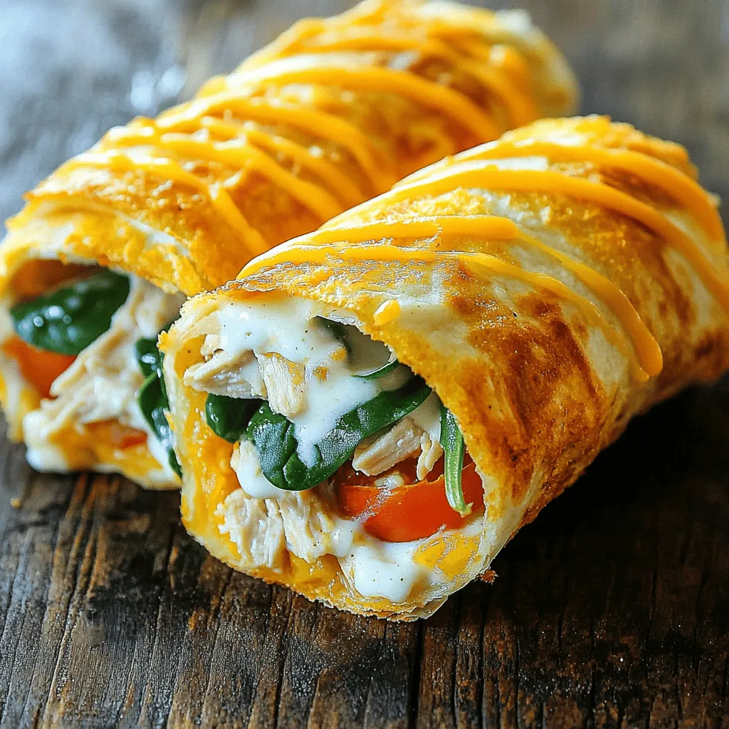 To make cheesy garlic chicken wraps, you need a few simple steps. First, gather your ingredients. You will need chicken breasts, mozzarella cheese, Parmesan cheese, garlic, and spices. Don’t forget the flour tortillas and fresh veggies.