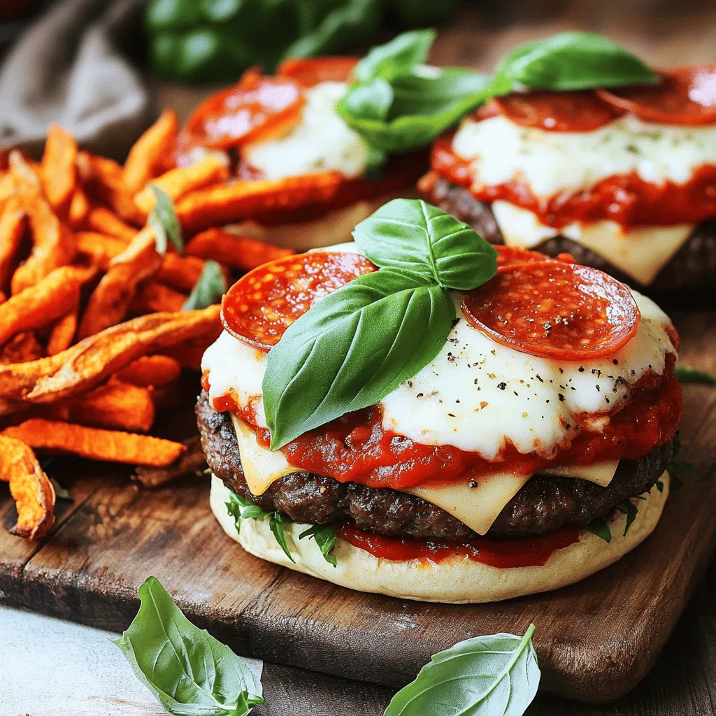 Pizza Burgers Recipe: The Perfect Fusion of Two Favorites