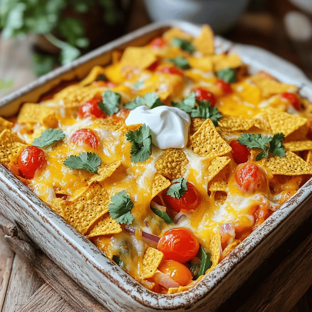 Cheesy Dorito Veggie Casserole Flavorful Comfort Dish