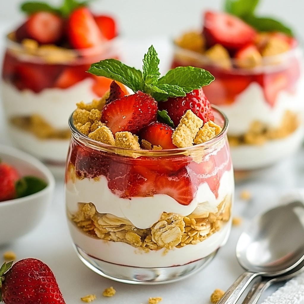 Strawberry Cheesecake Overnight Oats Delightful Recipe
