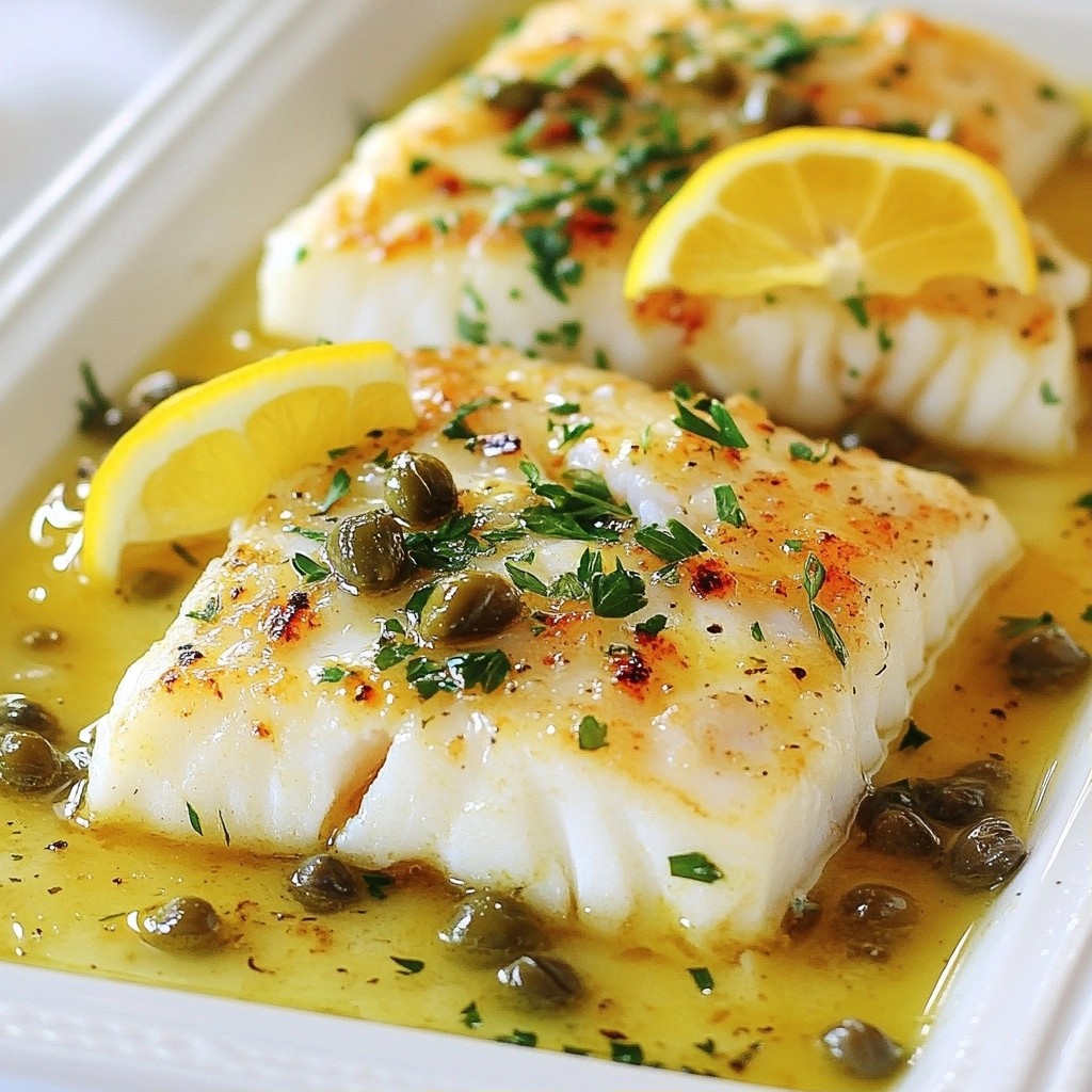 Tangy Instant Pot Lemon Caper Fish Fillets Delight