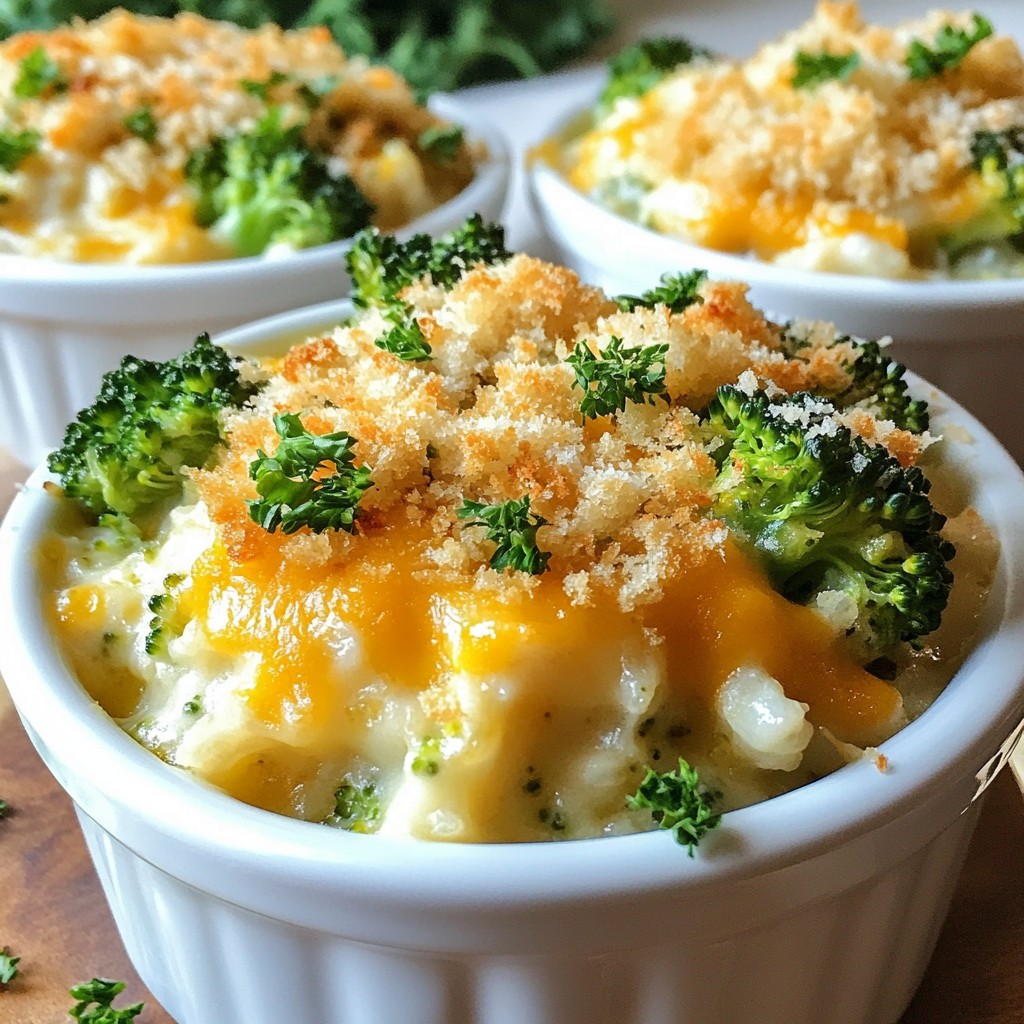 Cheesy Broccoli Rice Casserole Flavorful Family Meal