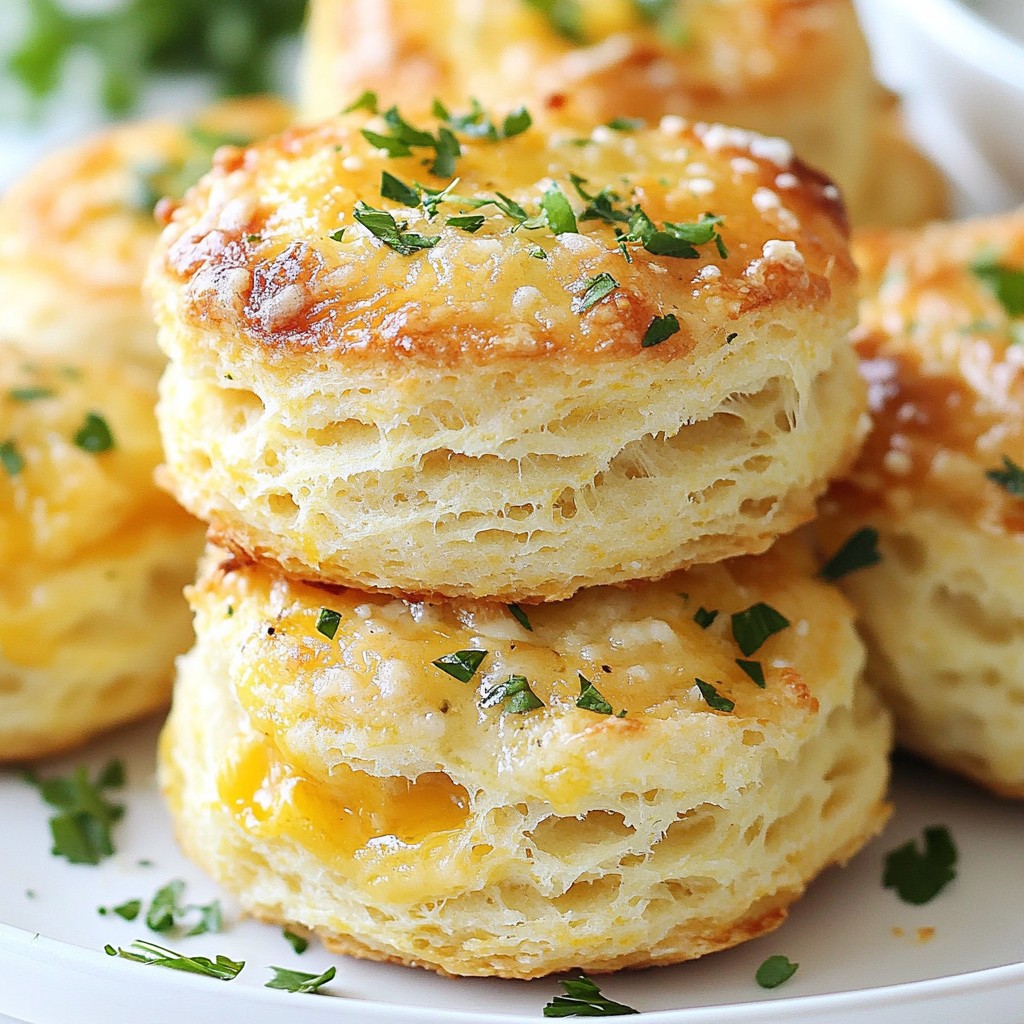 Parmesan Herb Drop Biscuits Fresh and Flavorful Treat