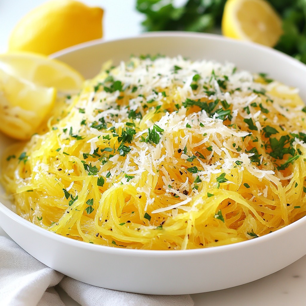 Garlic Parmesan Spaghetti Squash Flavorful and Easy Dish
