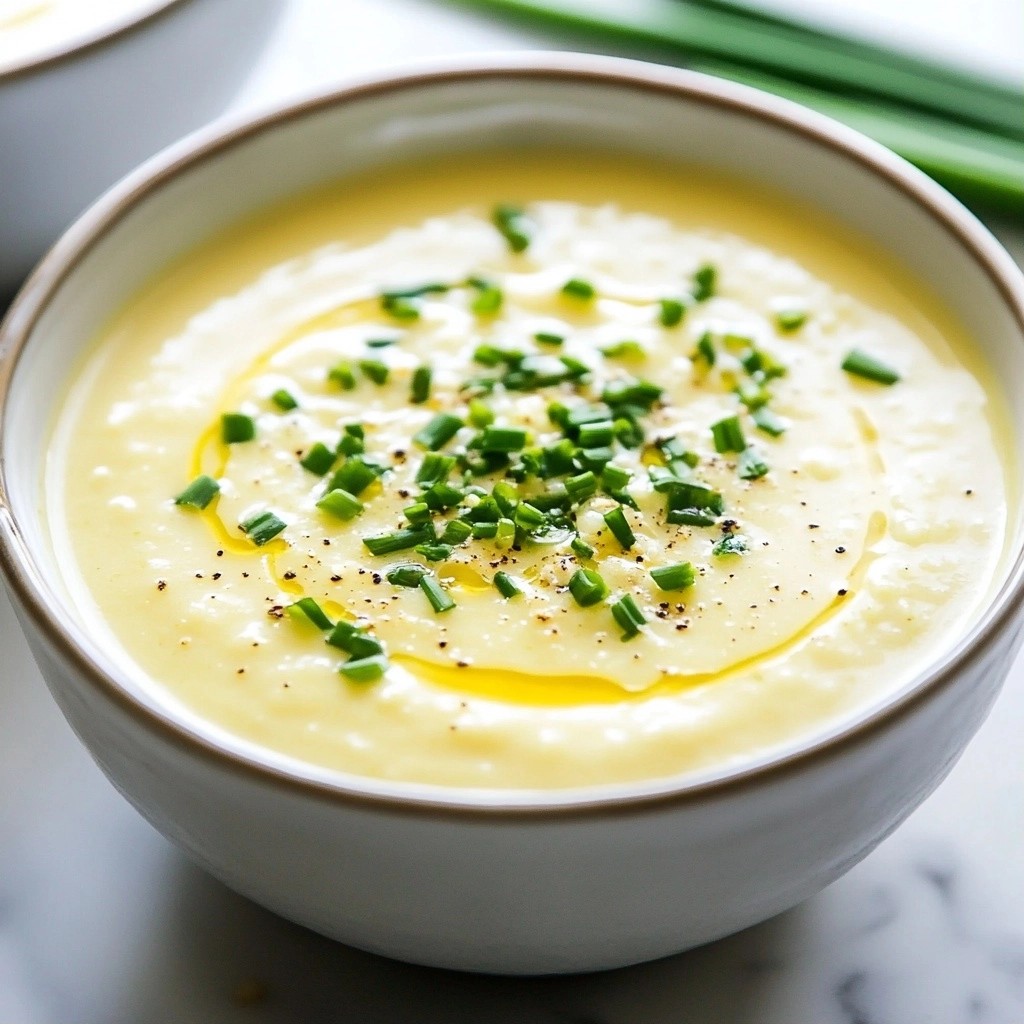 Rich Instant Pot Cauliflower Leek Soup Delight