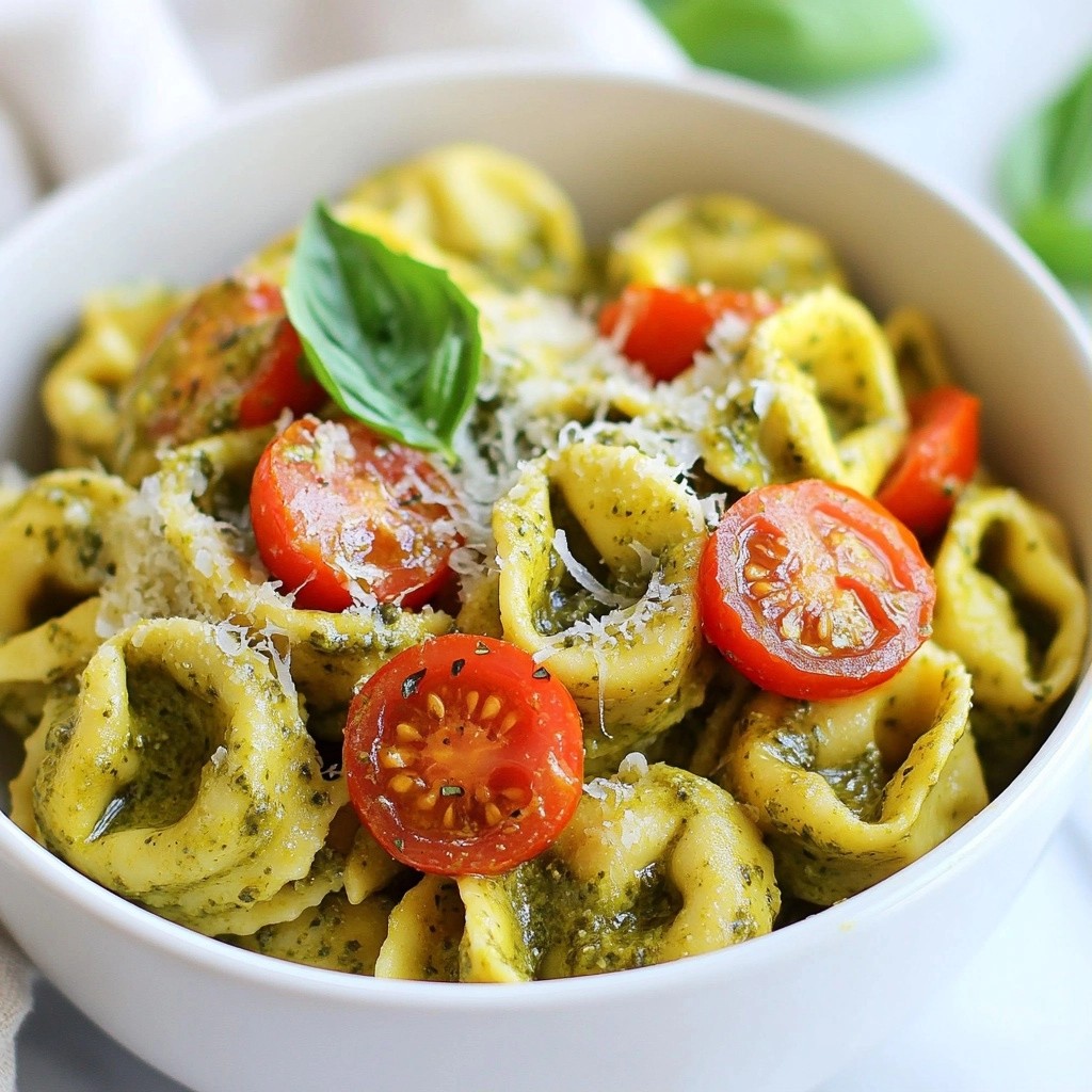 Creamy Instant Pot Pesto Tortellini Delight