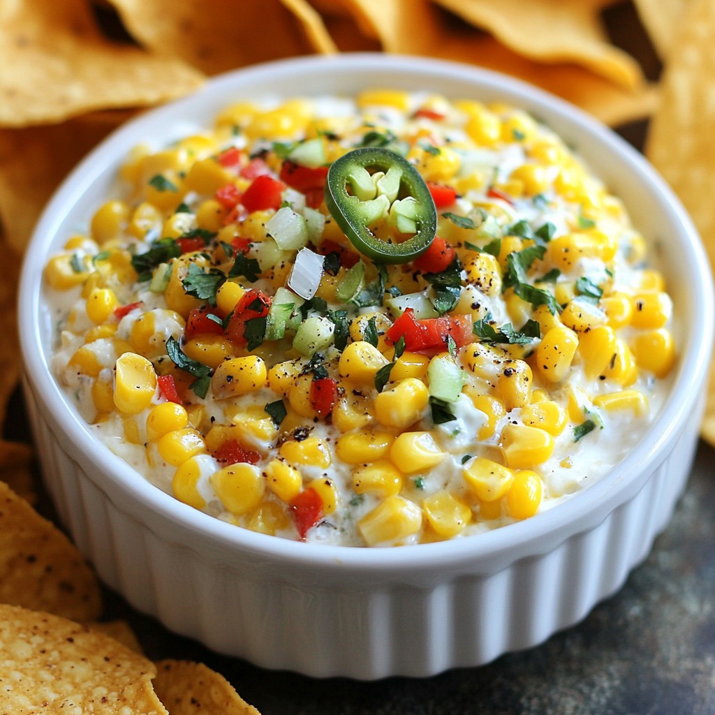 Creamy Jalapeno Corn Dip Flavors That Delight