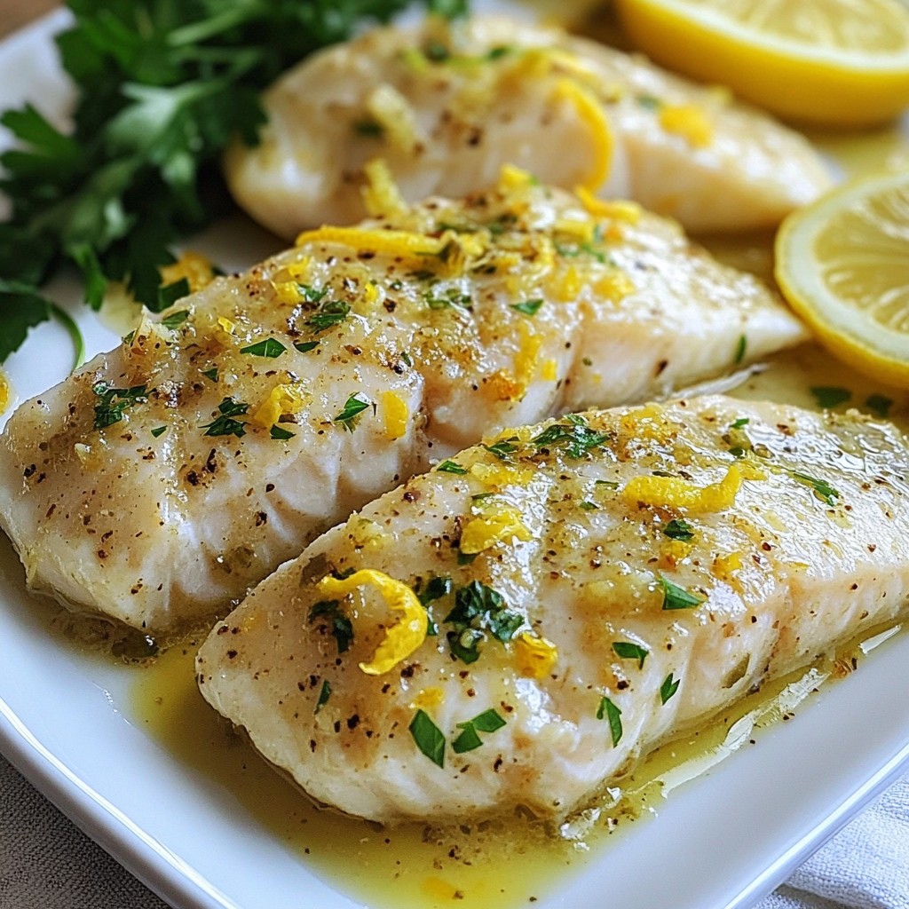 Juicy Instant Pot Lemon Herb Fish Fillets Delight