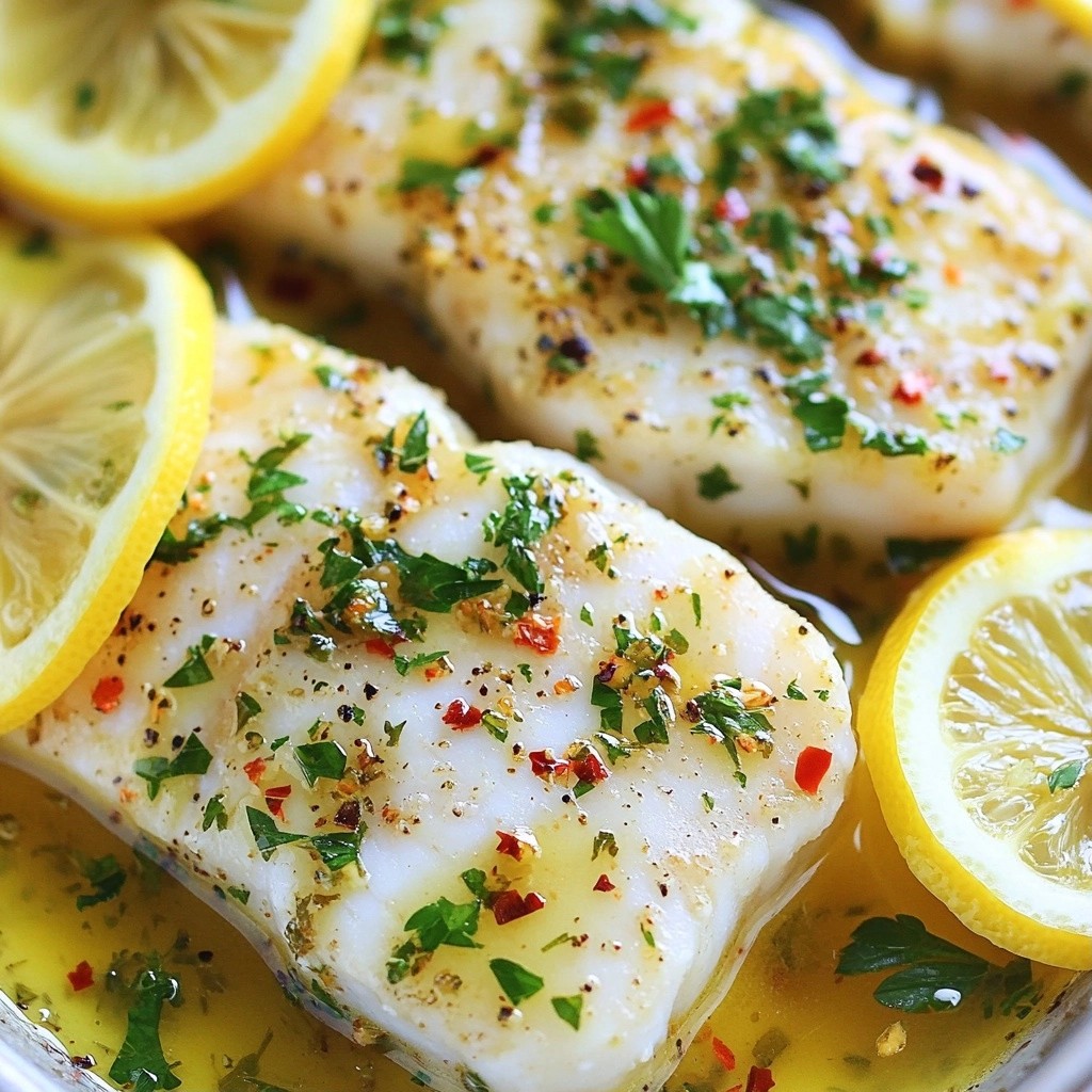 Zesty Instant Pot Lemon Herb Cod Fillets Recipe