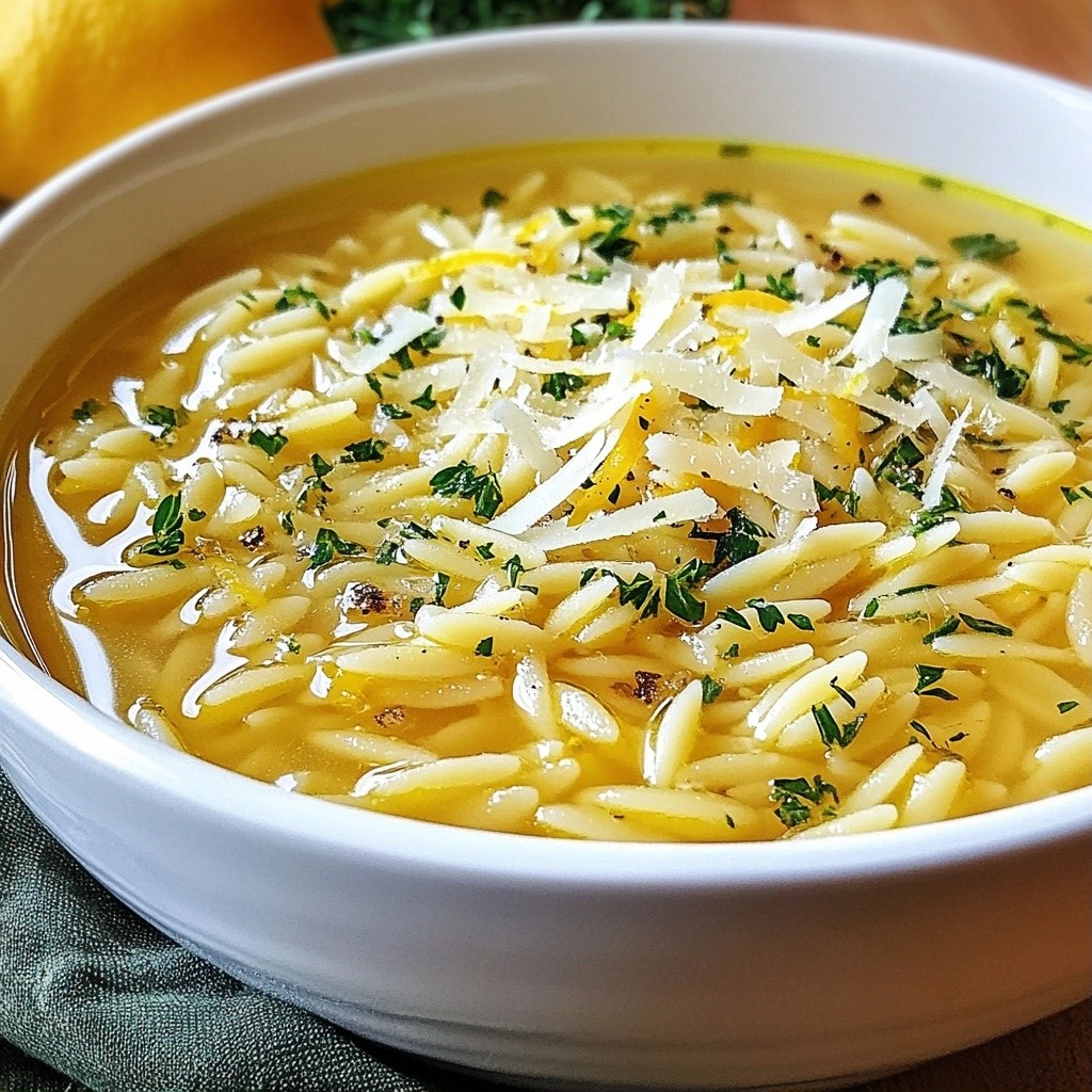 Zesty Instant Pot Lemon Herb Orzo Delight Recipe
