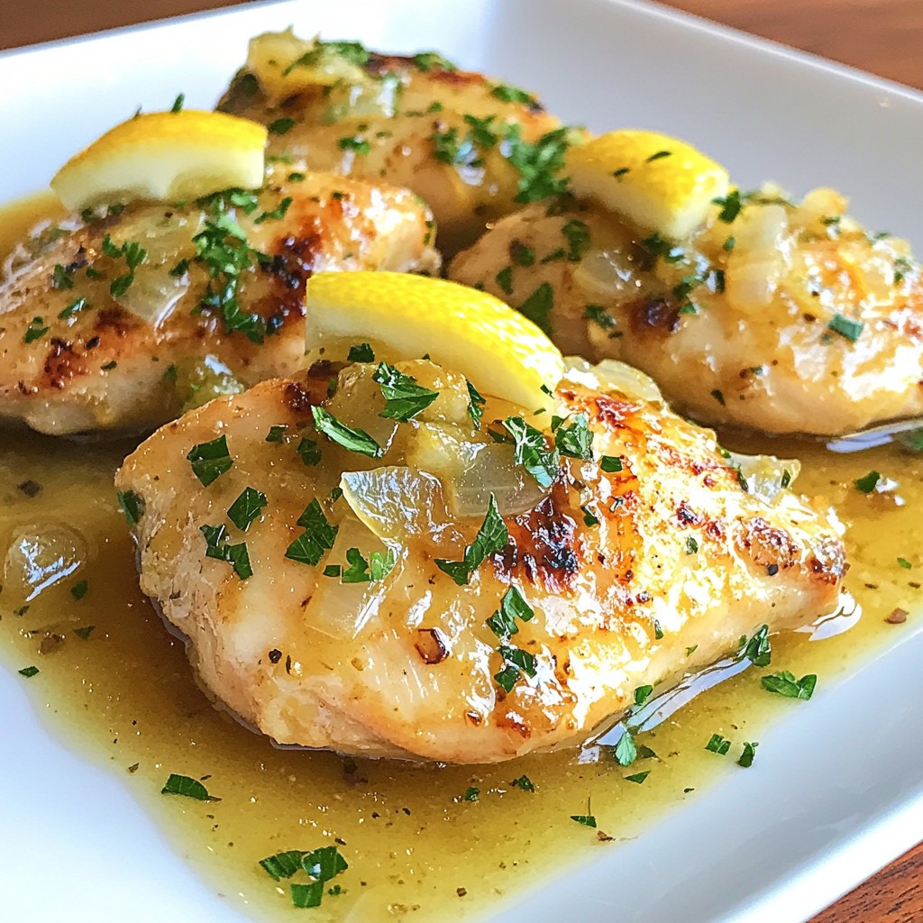 Juicy Instant Pot Lemon Garlic Chicken Delightful Meal
