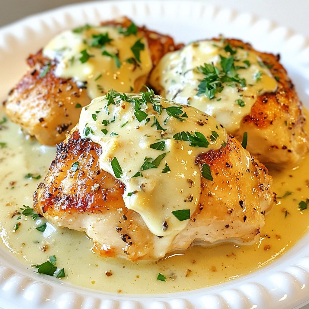 Savory Instant Pot Garlic Parmesan Chicken Delight