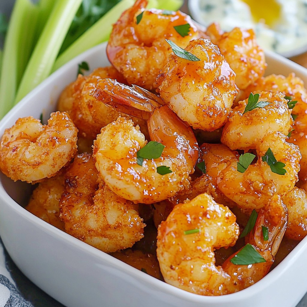 Air Fryer Buffalo Shrimp Spicy and Flavorful Delight