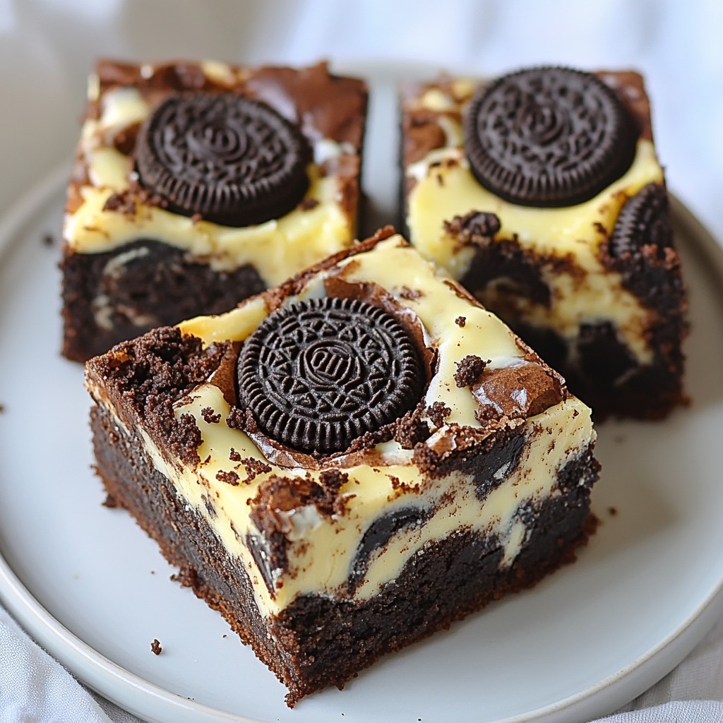 Irresistible Oreo Cheesecake Brownies Easy Recipe