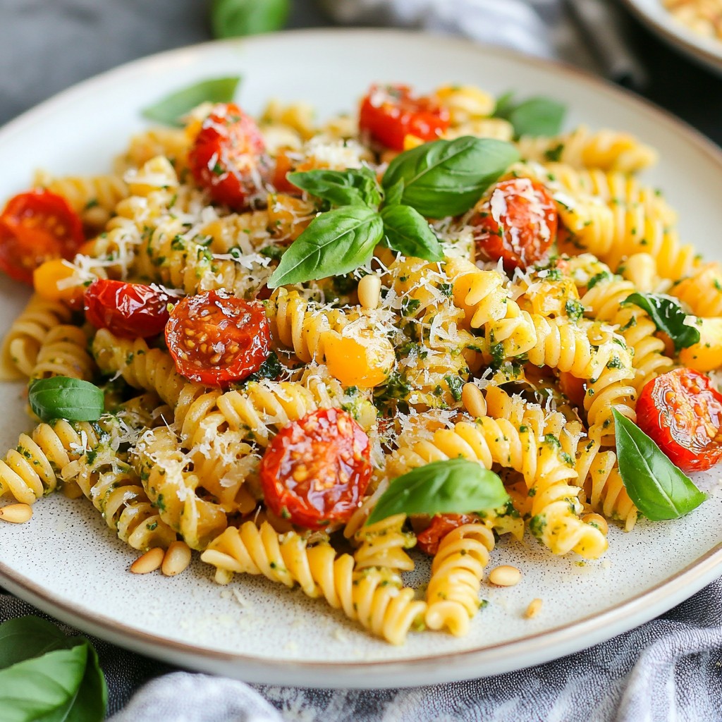 Sun-Dried Tomato Pesto Pasta Flavorful and Easy Dish