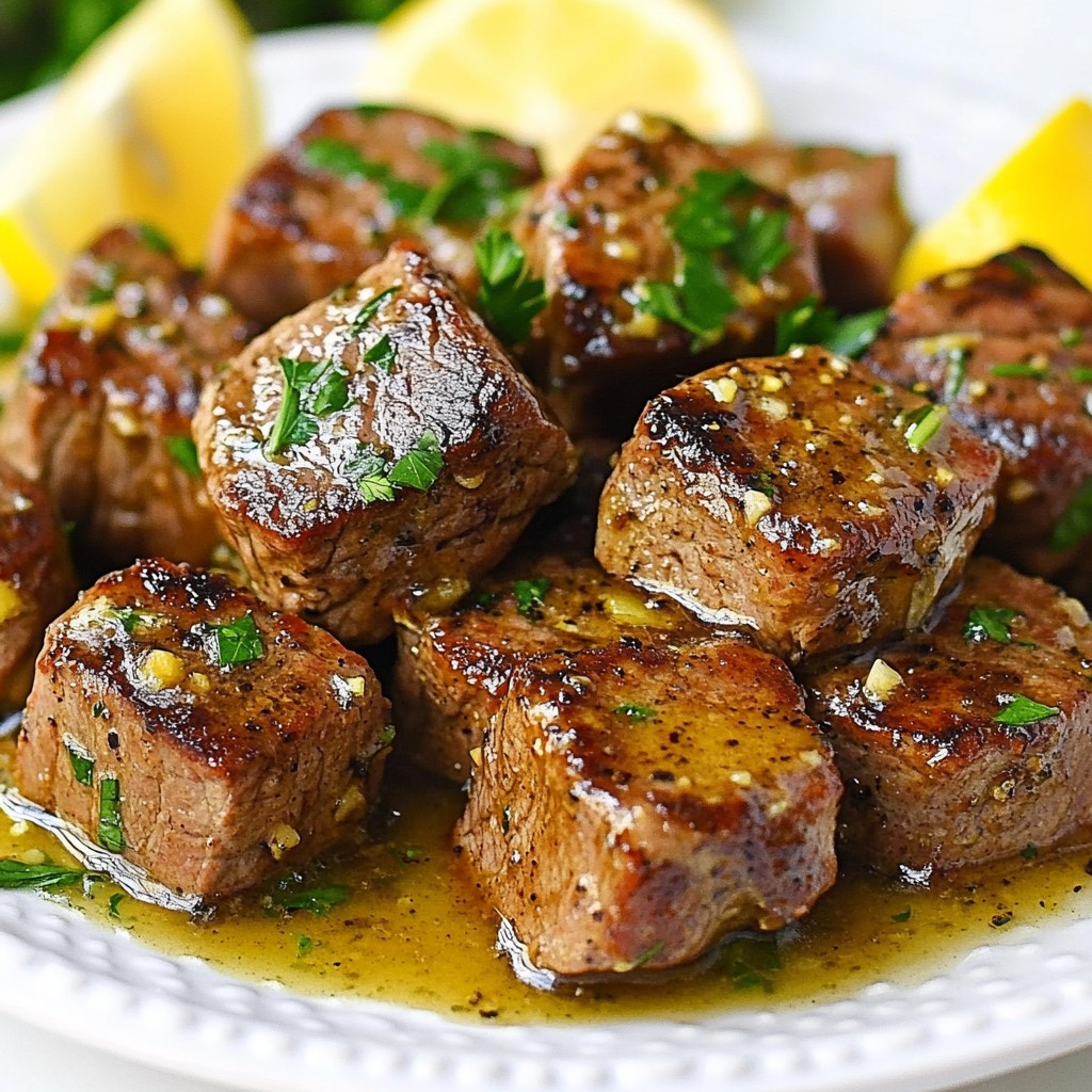 Cajun Butter Steak Bites Flavorful and Easy Recipe