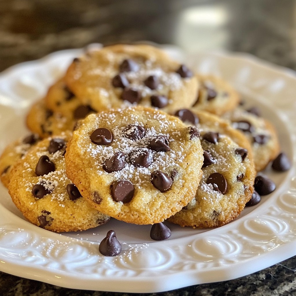 Almond Flour Chocolate Chip Cookies Tasty Treats