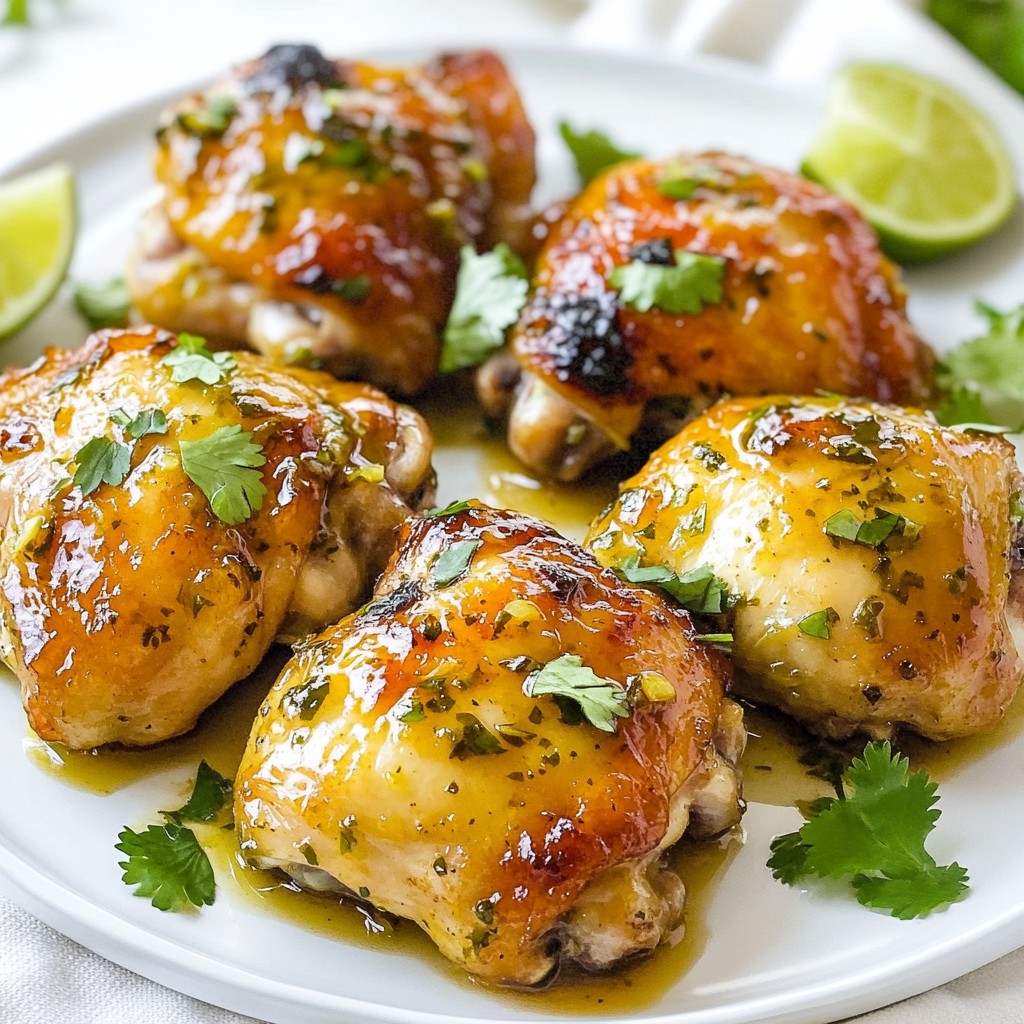Flavorful Instant Pot Honey Lime Chicken Thighs Recipe