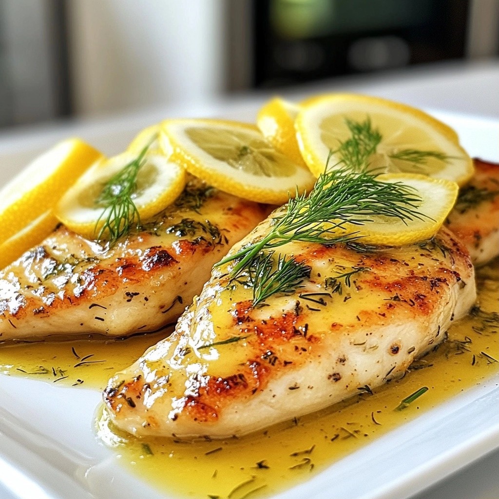 Zesty Instant Pot Lemon Dill Chicken Breasts Delight